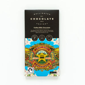 The Wellington Chocolate Factory Coffee Milk Chocolate Bar
