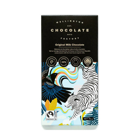 The Wellington Chocolate Factory Original Milk Chocolate Bar