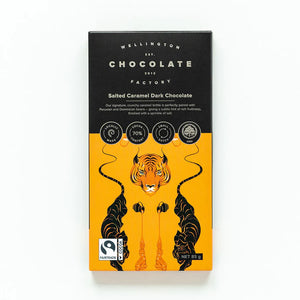 The Wellington Chocolate Factory Salted Caramel Chocolate Bar