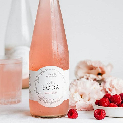 the wild fermentary Kefir Soda – Berry Blush 750ml