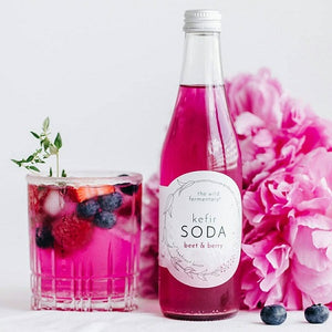 the wild fermentary Kefir Soda – Beet & Berry 350ml