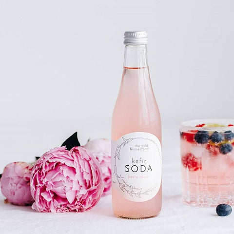 the wild fermentary Kefir Soda – Berry Blush 350ml