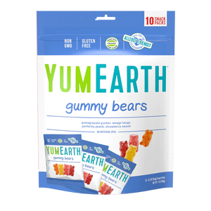 YumEarth Assorted Flavour Gummy Bears 71gm.