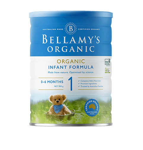 Bellamy's Certified Organic Step 1 Infant Formula 0 - 6 MONTHS