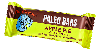Blue Dinosaur Paleo Bar Apple Pie
