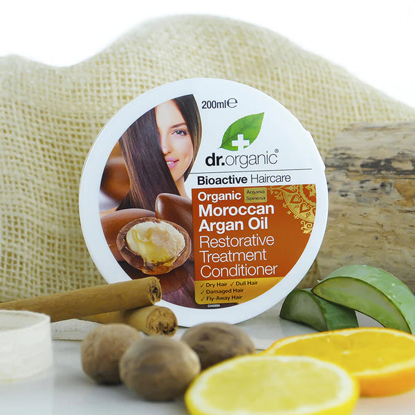 Dr. Organic Moroccan Argan Oil Hair Treatment Conditioner 200ml