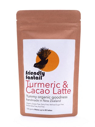 Friendly Fantail Organic Turmeric & Cacao Latte 100g