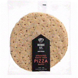 Home St. Sprouted Pizza Base 10" - 2 pack