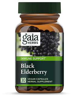 Gaia Herbs Black Elderberry 60vcaps