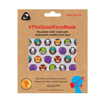 The Good Facemask by Munch Child Zoo Animals