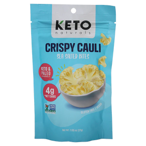 Keto Naturals Keto Crispy Cauli Bites Sea Salt 27g