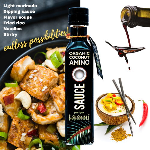 Kokonati Organic Coconut Aminos SOY-FREE Sauce 250ml