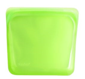 Stasher Reusable Silicone Sandwich Bag Green 450ml