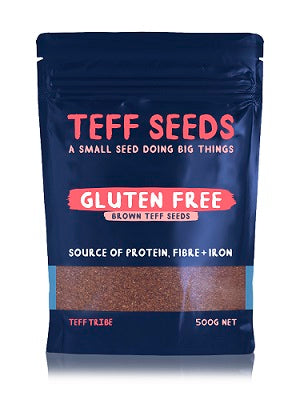 Teff Tribe Teff Seed Brown 500gm