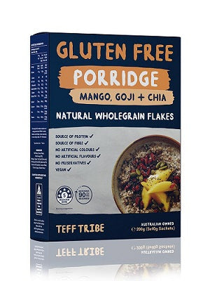 Teff Tribe Mango, Goji & Chia Porridge