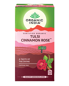 Organic India Tulsi Cinnamon Rose 25tbags