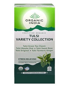 Organic India Tulsi True Wellness Collection 25tbags