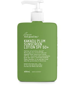 Feel Good Inc Kakadu Plum Sunscreen SPF 50+ 400ml