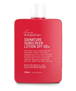 Feel Good Inc Signature Sunscreen Lotion SPF 50+ 200ml