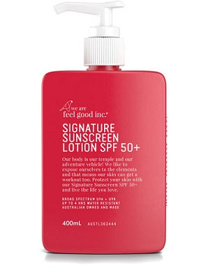 Feel Good Inc Signature Sunscreen Lotion SPF 50+ 400ml