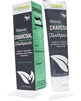inVitamin Natural Whitening Activated Charcoal Toothpaste  - Spearmint