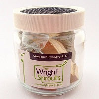 Wright Sprouts Grow Your Own Sprout Kit Small Jar