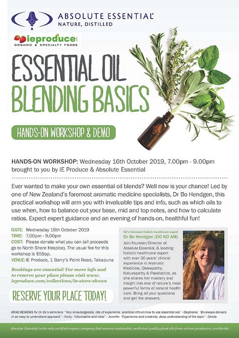 Absolute Essential Oils Essential Oil Blending Basics