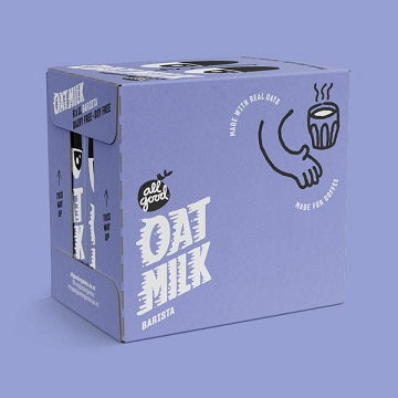 All Good Barista Oat Milk 1lt - 6x1lt - less 15% off