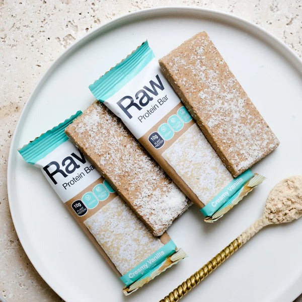 Raw Protein Bar Creamy Vanilla Fudge 40gm X 10PCS - 15% off