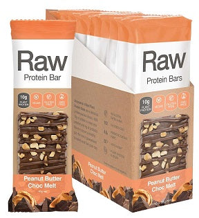 Raw Protein Bar Peanut Butter Choc Melt 40gm X 10PCS - 15% off