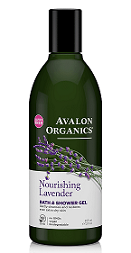 Avalon Organics Nourishing Lavender BATH & SHOWER GEL