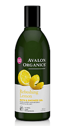 Avalon Organics Refreshing Lemon BATH & SHOWER GEL