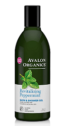 Avalon Organics Revitalizing Peppermint BATH & SHOWER GEL