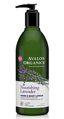 Avalon Organics Nourishing Lavender HAND & BODY LOTION