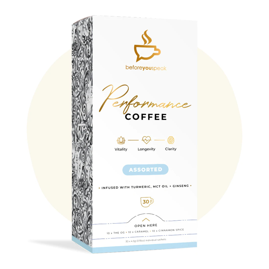 beforeyouspeak Coffee High Performance Coffee Assorted - 30 Serves