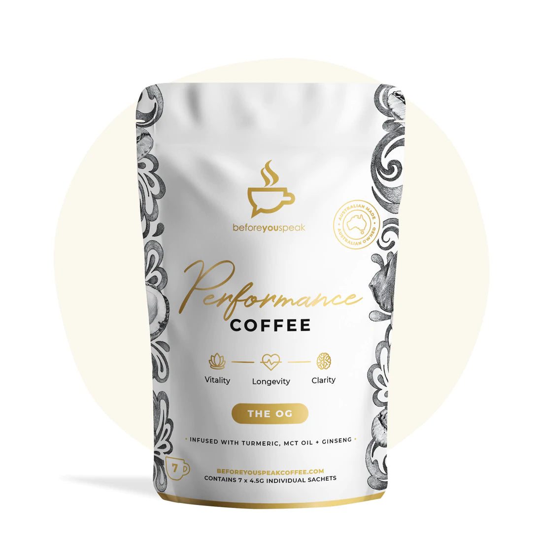 beforeyouspeak Coffee High Performance Coffee The OG - 7 Sachets