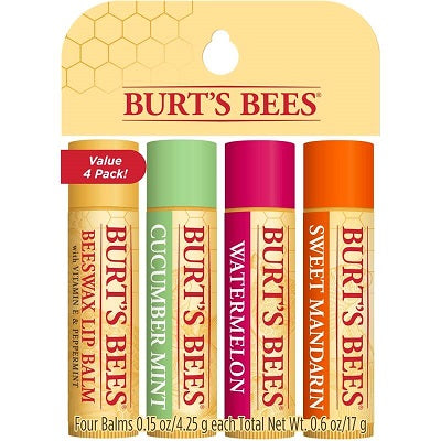 Burt's Bees Lip Balm Freshly Picked - 4 Pack