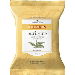 Burt's Bees Towelettes Purifying Facial Towelettes with White Tea
