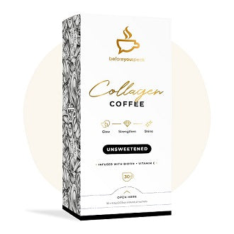 beforeyouspeak Coffee Collagen Coffee Unsweetened - 30 serves