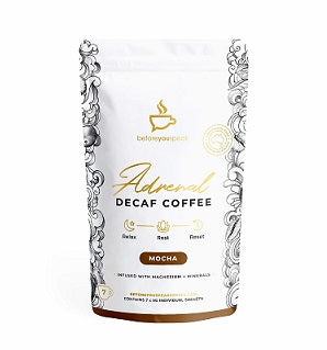 beforeyouspeak Coffee Adrenal Decaf Coffee Mocha - 7 Sachets