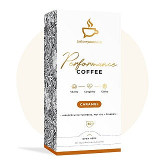 beforeyouspeak Coffee High Performance Coffee Caramel - 30 serves