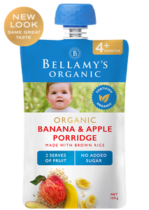 Bellamy's Certified Organic Banana Apple Porridge