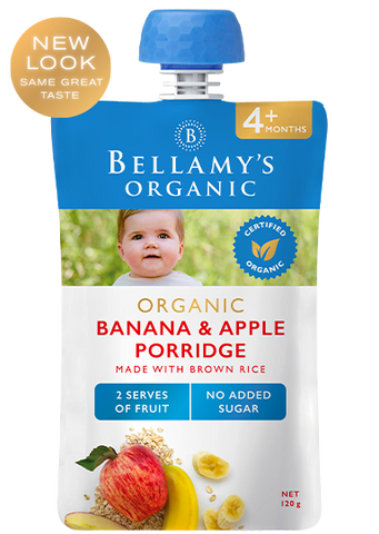 Bellamy's Certified Organic Banana Apple Porridge
