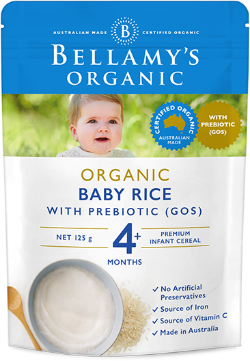 Bellamy's Certified OrganicBaby Rice with GOS