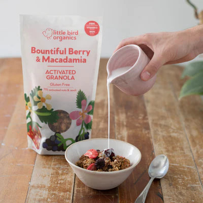 Little Bird Activated Granola Bountiful Berry & Macadamia