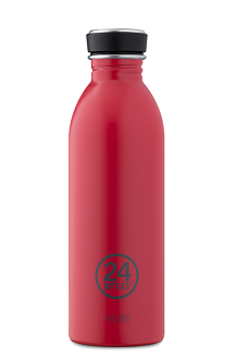 24 Bottles Urban Stainless Steel Hot Red 500ml - 10% off