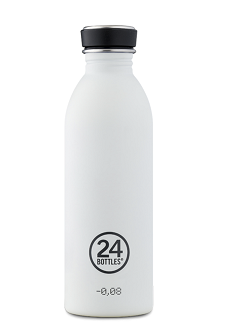 24 Bottles Urban Stainless Steel Ice White 500ml