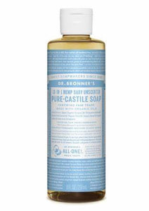 Dr. Bronner's Pure-Castile Liquid Soap Baby Unscented 237ml