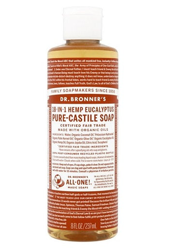 Dr. Bronner's Pure-Castile Liquid Soap Eucalyptus 237ml