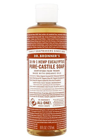 Dr. Bronner's Pure-Castile Liquid Soap Eucalyptus 237ml